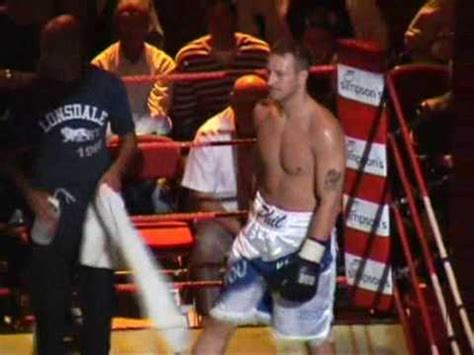 Phil ( You Know ) Goodwin boxing at the KC Stadium in Hull.
